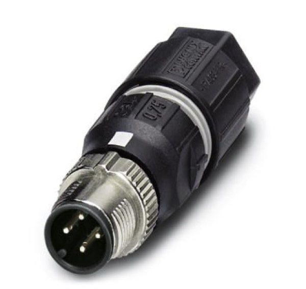 SACC-MS-4QO-0,75-M SCO konfektionierbarer Stecker M12 4-polig, IDC
